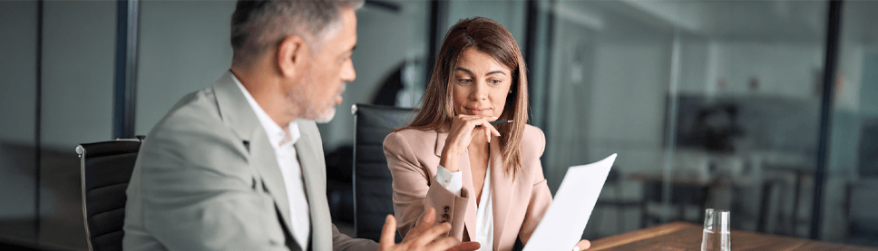 Solicitor supporting a client